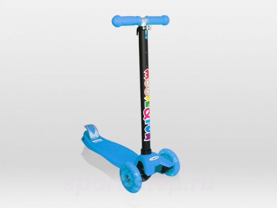 Самокат трехколесный MAXI LED Moove&Fun MF-MAXI-LED