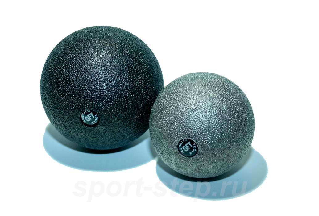 Шар массажный одинарный 10 см черный OFT FT-EPP-10SB