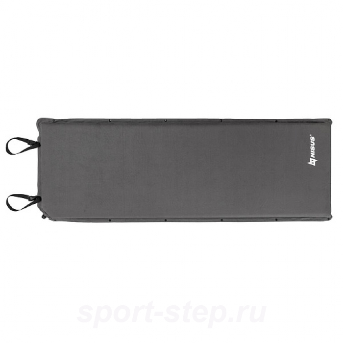 Коврик самонадув. 188x65x5 флок серый (N-005В-G) NISUS