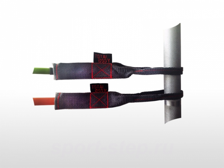Эспандер трубчатый Total Body (латекс) черный 18,1 кг FT-LTX-40LB