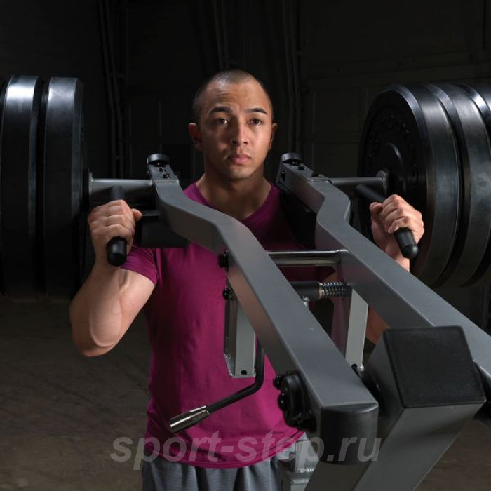 Тренажер голень стоя - приседания Body-Solid GSCL360 на свободном весе