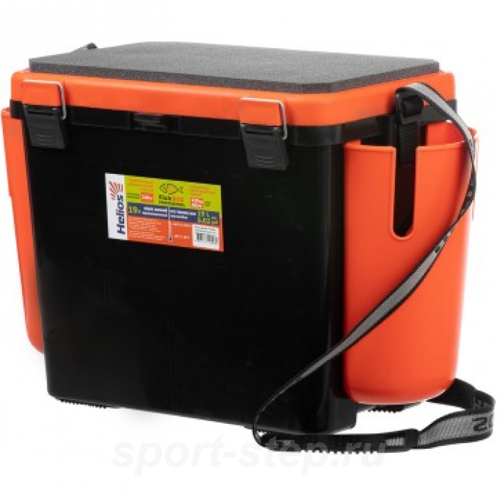 Ящик рыболовный зимний SHARK односекционный салатовый (HS-IB-19-SHG-1) Helios