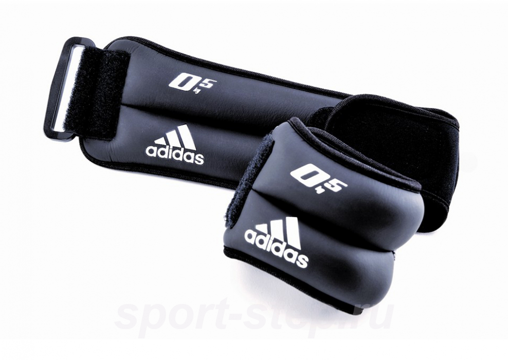 Утяжелители на запястья/лодыжки, (2шт х 0,5кг) Adidas ADWT-12227