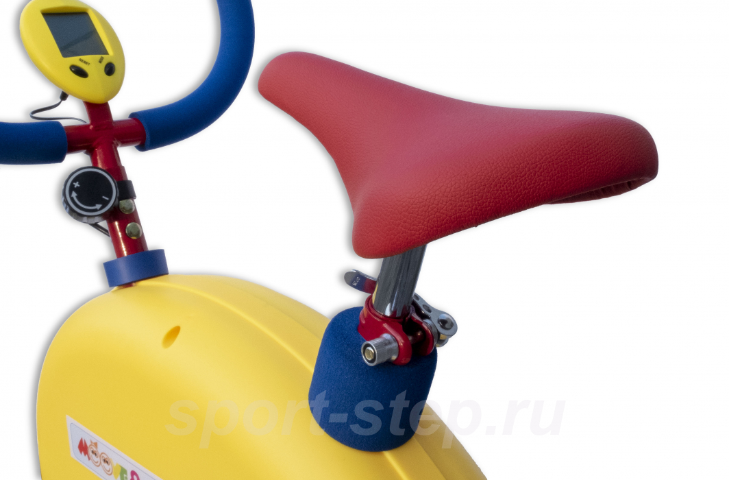 Детский велотренажер большой с компьютером Moove&Fun SH-02CB