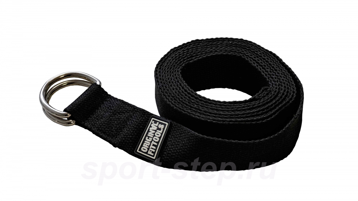 Цилиндр массажный высокой плотности + ремешок для йоги