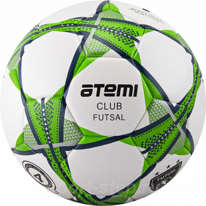 Мяч футбольный Atemi CLUB FUTSAL, PVC, р.4, 400-440 г., ламинированный, окруж 62-64