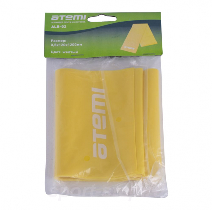 Эспандер-лента Atemi, ALB02, 0,5x120x1200 мм, 9 кг