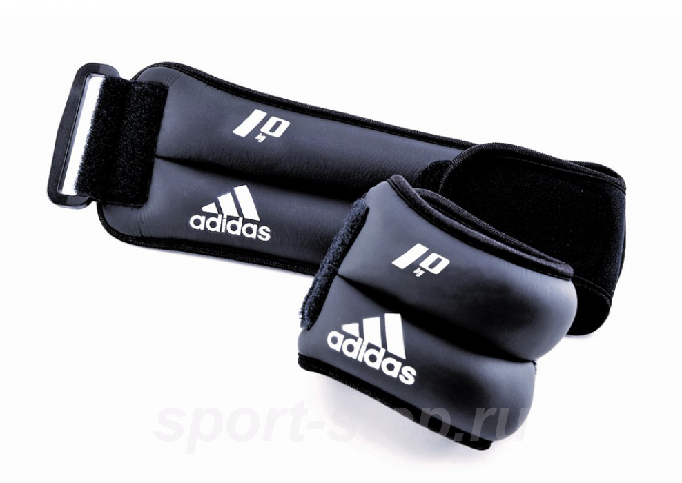 Утяжелители на запястья/лодыжки, (2шт х 1кг) Adidas ADWT-12228