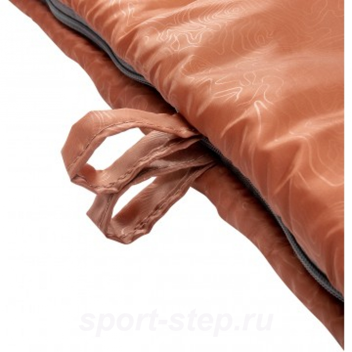 Спальный мешок TORO Wide 400R (220х90, правый, стратекс, оранжевый) (T-HS-SB-TW-400R) Helios