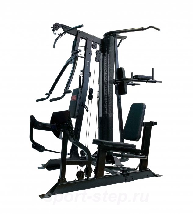 Многофункциональный тренажер REBEL WARRIOR в комплекте с Жимом ногами и Турником