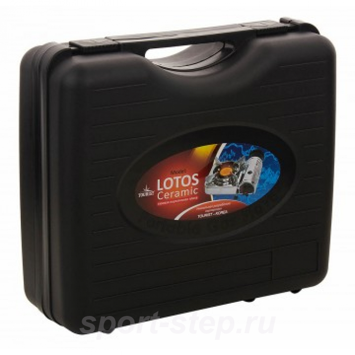 Плита газовая портативная в кейсе LOTOS CERAMIC керамическая (TR-350) TOURIST