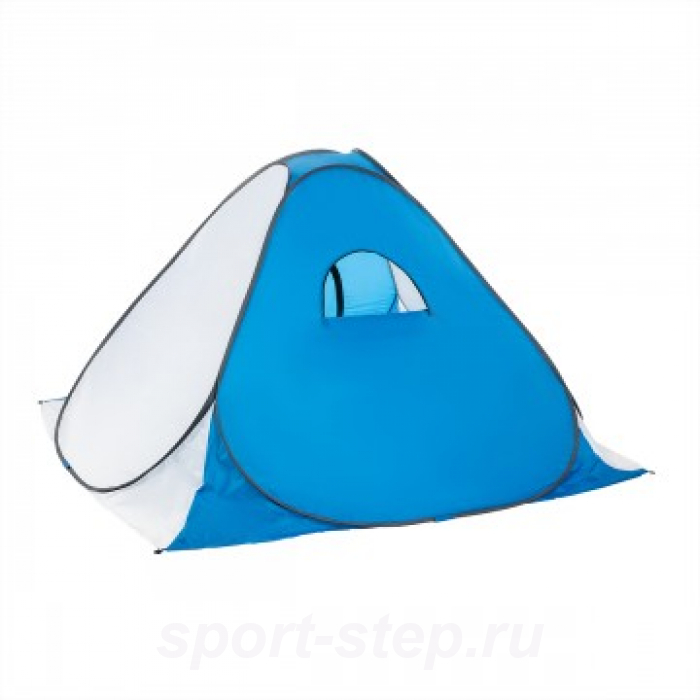 Палатка зимняя автомат 2*2 бело-голубая без пола (PR-TNC-038-2)
