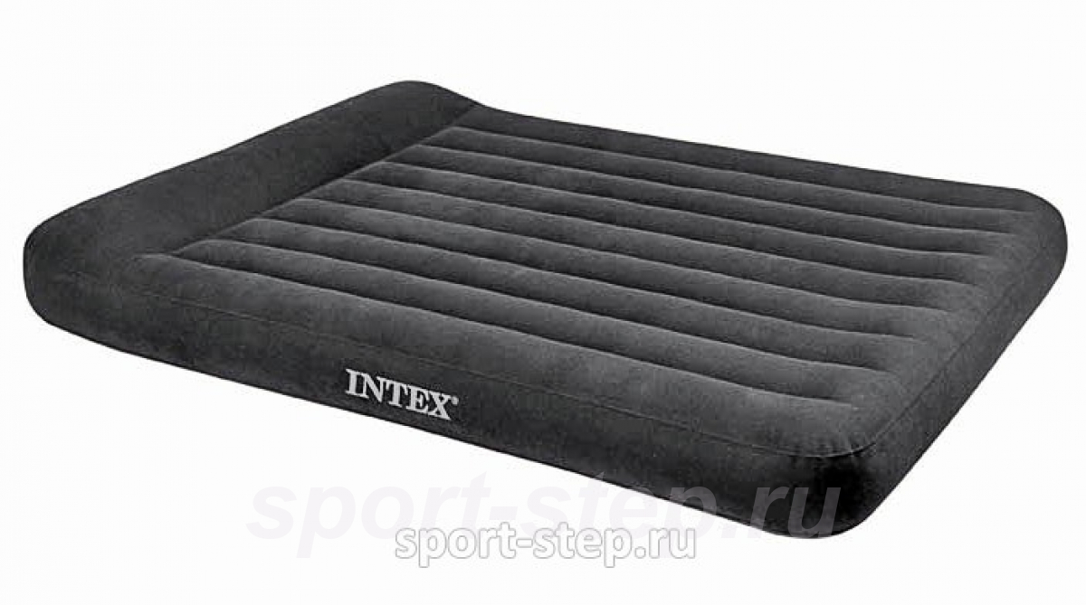 Двуспальный надувной матрас Intex Pillow Rest Classic 66770 без насоса