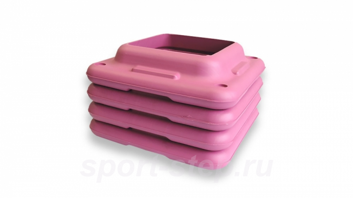 Степ-платформа профессиональная, 3 уровня высоты Fitness Tools FT-PROSTEP