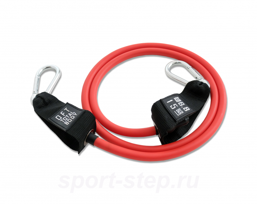 Эспандер с карабинами 15 lbs Original FitTools FT-ULTX-15