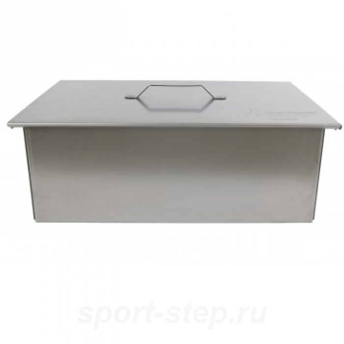 Коптильня двухъярусная с поддоном для сбора жира 450х280х170 (сталь 1,5 мм) Тонар (К-002)