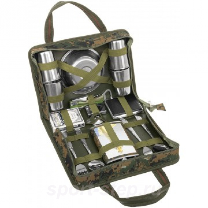 Набор посуды в сумке-чехле микс (HS-DFB-9A) Helios